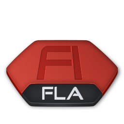 Adobe Flash FLA v2 Icon 256x256 png